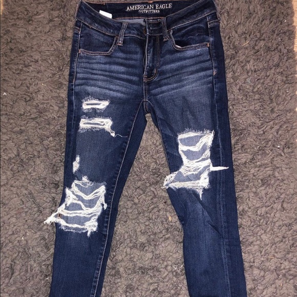 American Eagle Outfitters Denim - American Eagle Ripped Jegging